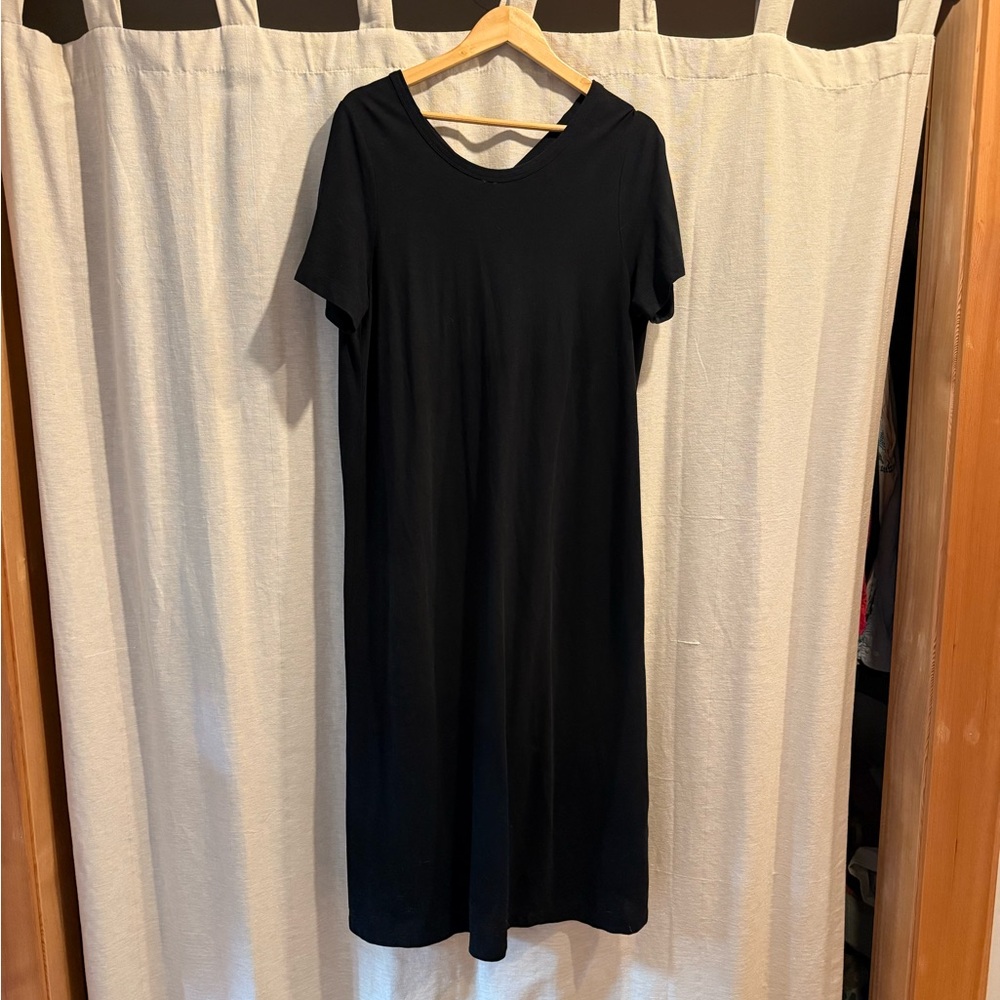 COS Black Midi Dress